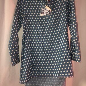 Matilda Jane Blue Polka Dot Dress